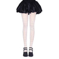 Hollow Out Diamond Grid One-piece Bottom Socks For Women, Breathable And Thin, Slimming And Tight Fitting, Ankle Length Pantyhose