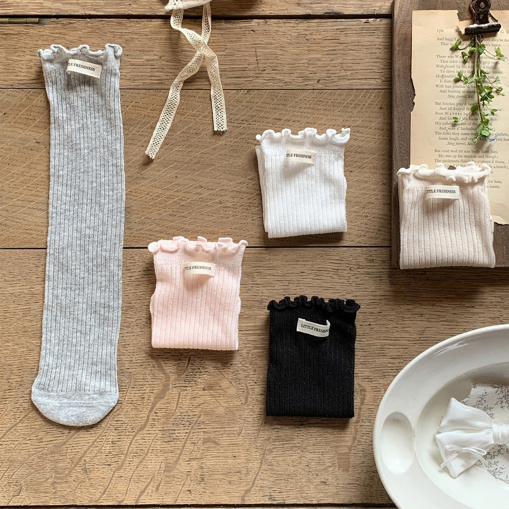 Women's Knee-high Summer Thin Mid-calf Socks Mesh Children's Socks