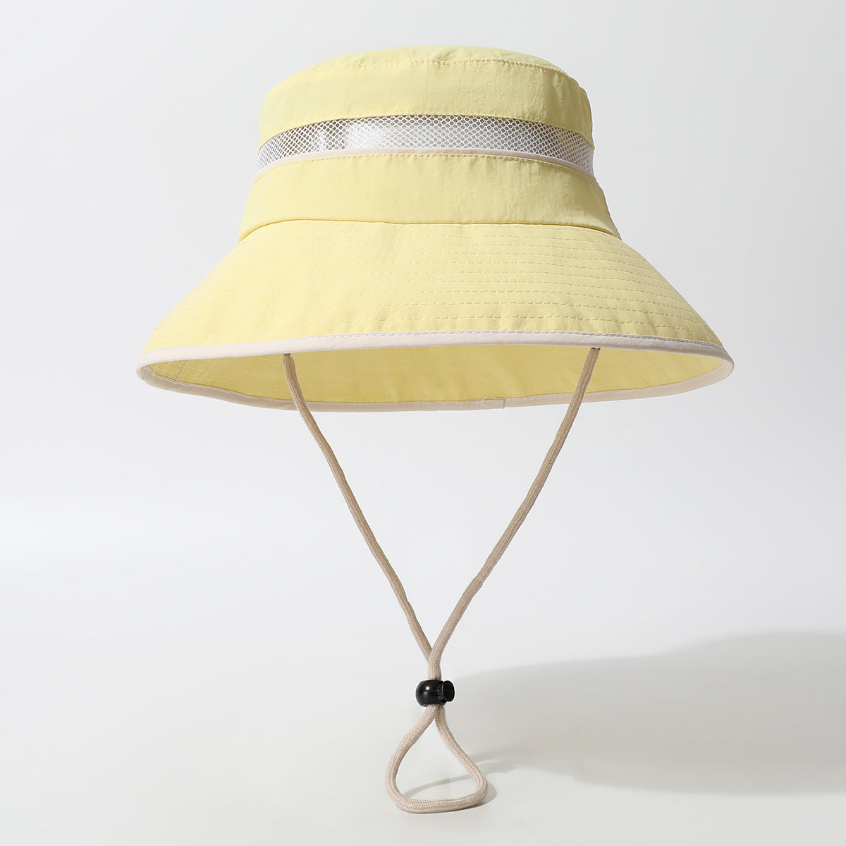 The New Solid-color Grid Sunshade And Windproof Simple Casual Style Fisherman Hat Is Suitable For Outdoor Hiking, Camping, Fishing, Travel And Photography.