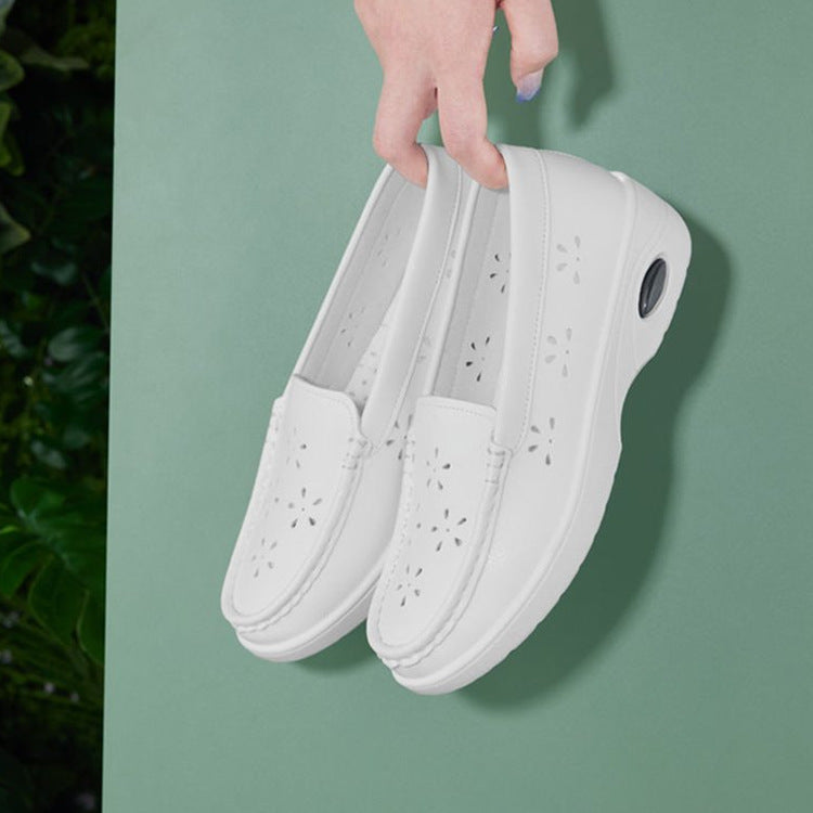 Womens Soft-soled, Breathable Thick-soled Shoes