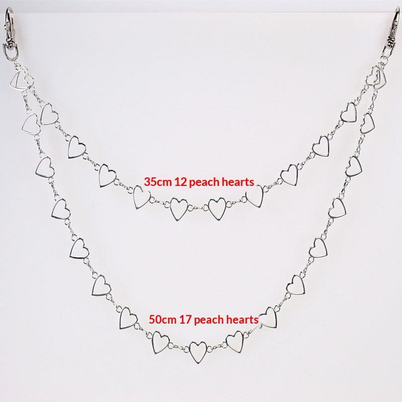 Retro Metal Hollow Waist Chain For Women, Versatile And Stylish