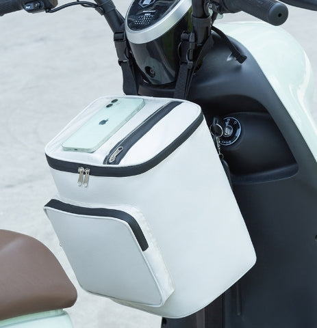 Electric vehicle storage bag-white-non-laminated-1 piece