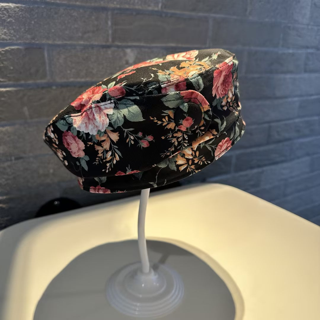 Printed Cap Fashionable Korean Style Versatile Outdoor Accessory