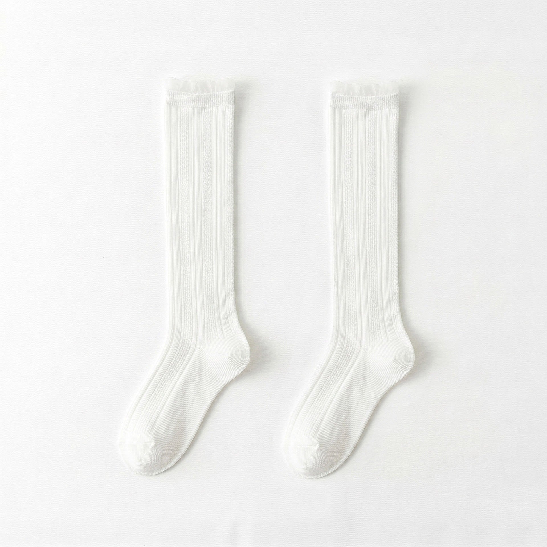 Ballet Style Calf Socks For Children In Spring And Summer, Thin, Breathable, Boneless Stacking Socks