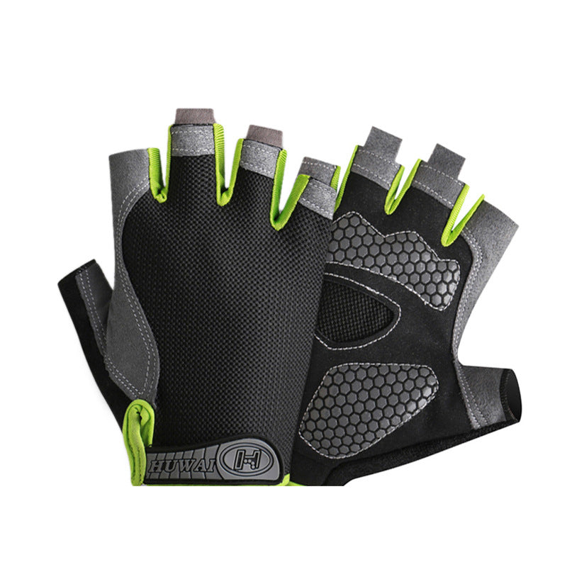 Finger Riding Gloves Men And Women Outdoor Non-slip Sun Protection Camping