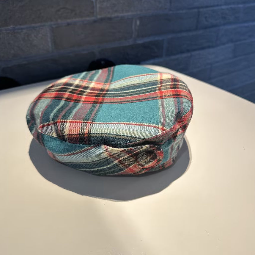 Versatile Dome Hat And Retro Checkered Painter Hat