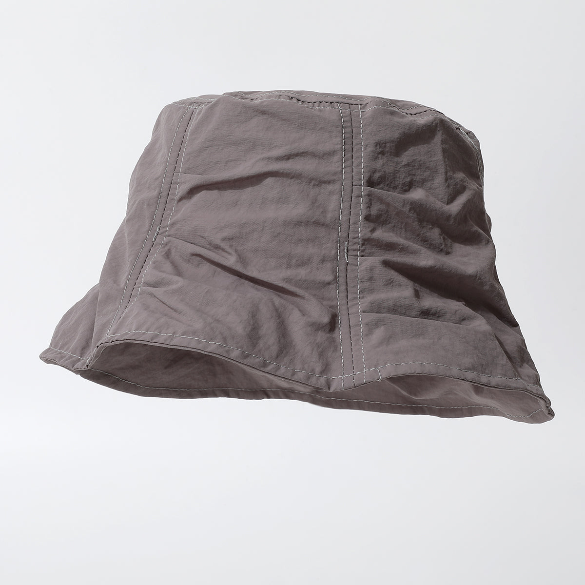 The New Women's Solid-color Pleated Casual Bucket Hat Is Quick-drying, Waterproof, Fashionable And Casual. It Suits Girls For Shopping, Dating, Traveling And Taking Photos.