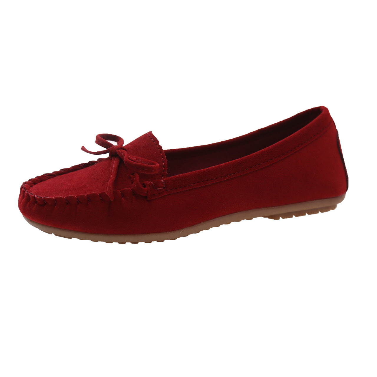 Slip-on Casual Round-toe Flat Shallow-shoe