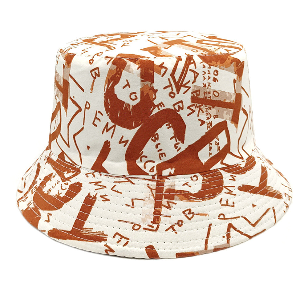 Hat Letter Graffiti Fisherman