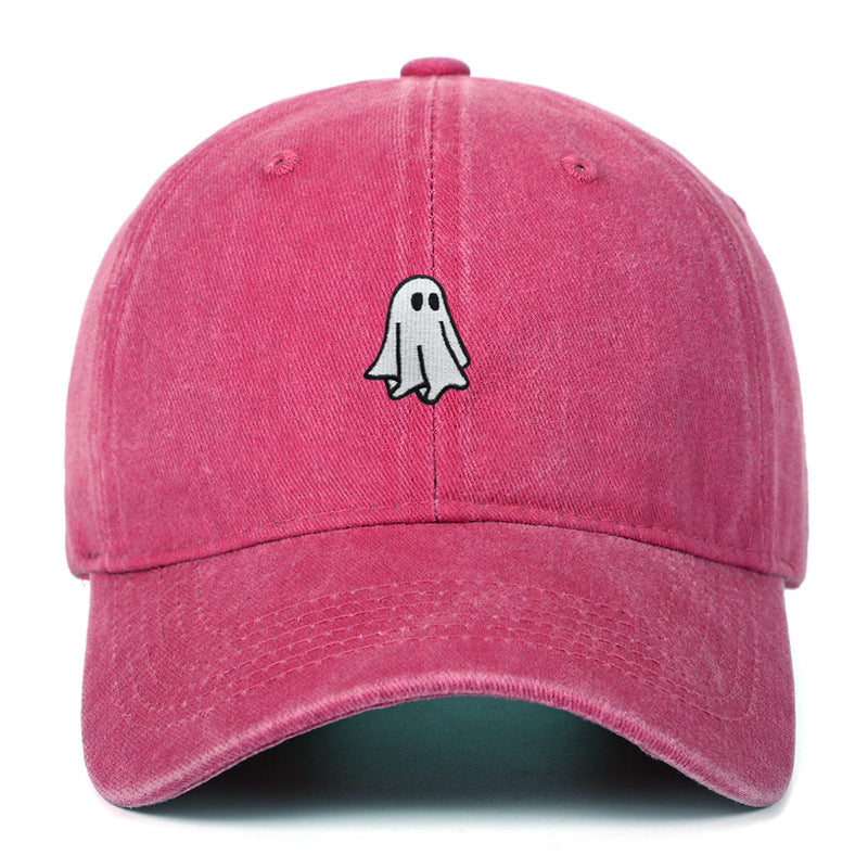 Washed Distressed Embroidered Baseball Cap For Casual Outdoor Sports