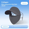 Women's 2-in-1 Sun-Protective Face Mask Seamless Hat