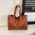Shoulder Handbag Crossbody Bag With Mirror Large Capacity Storage