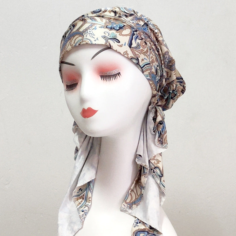 New Style Hijab Pirate Fashion Thin Hat For Women