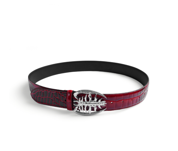 Heavy Duty Metal Ribbed Buckle Niche Belt