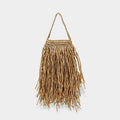 Knitted Tassel Summer Fashion Woven Straw Bag