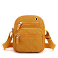 Solid Color Minimalism Crossbody Nylon Canvas Bag