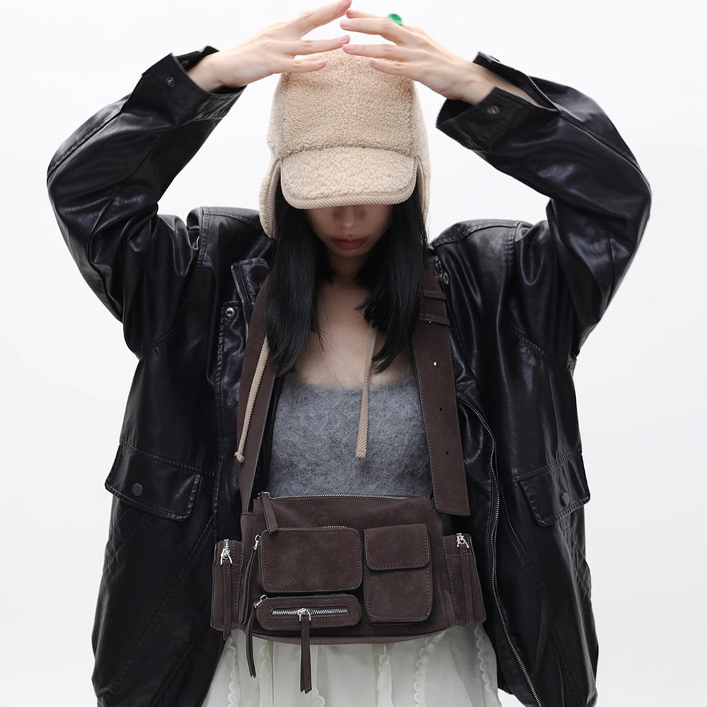 Women's Multi-Pocket Shoulder Crossbody Bag