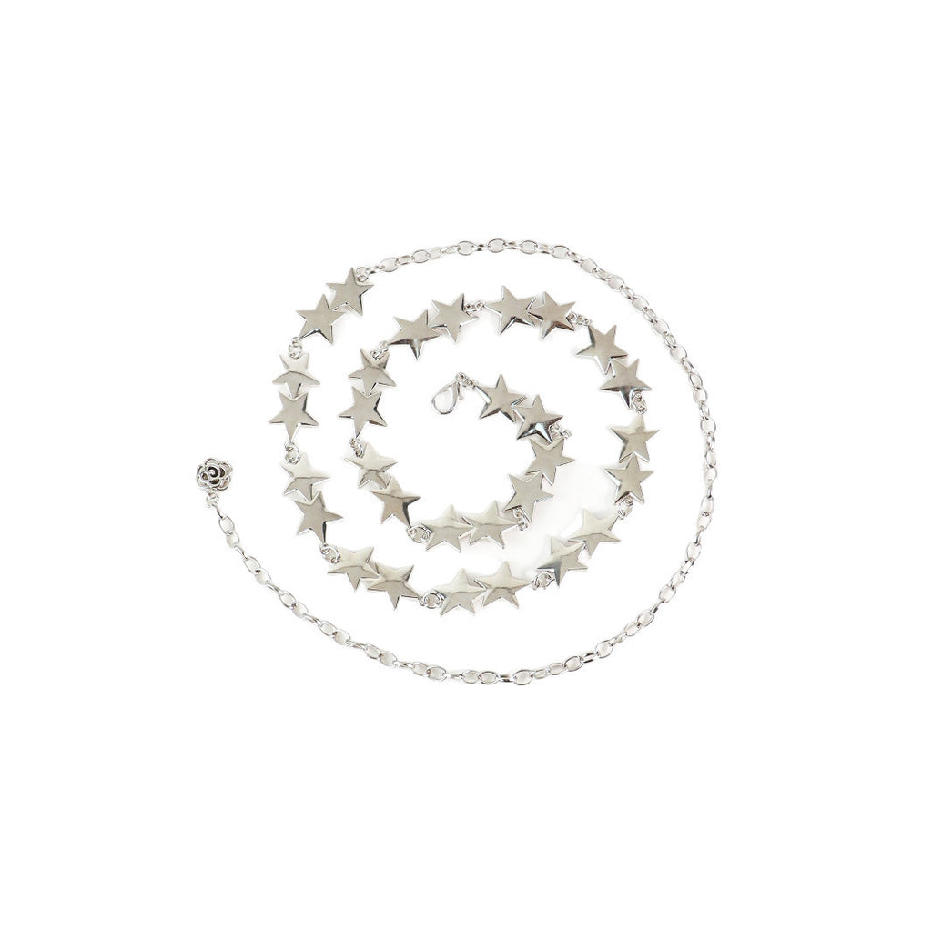 New Retro Metal Star Waist Chain Women's Accessory
