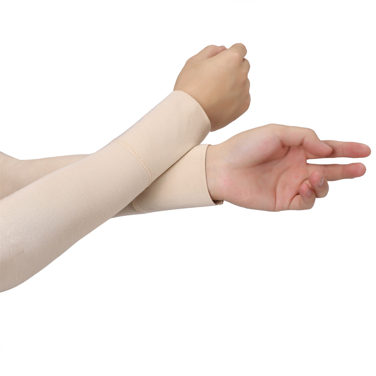 Soft Skin-friendly Elastic Base Sleeve Sun Protection Oversleeve