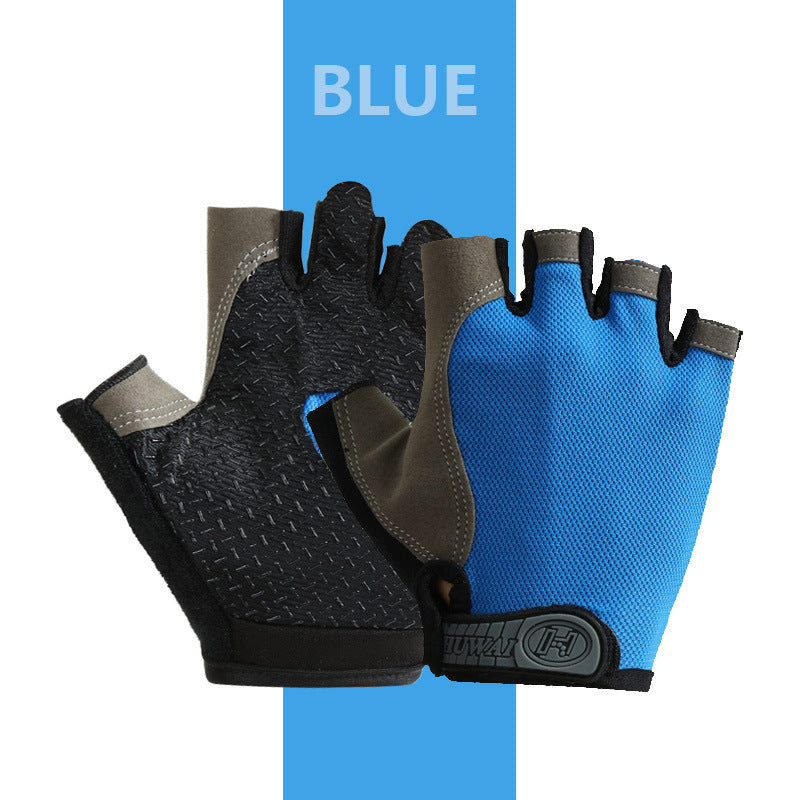 Finger Riding Gloves Men And Women Outdoor Non-slip Sun Protection Camping