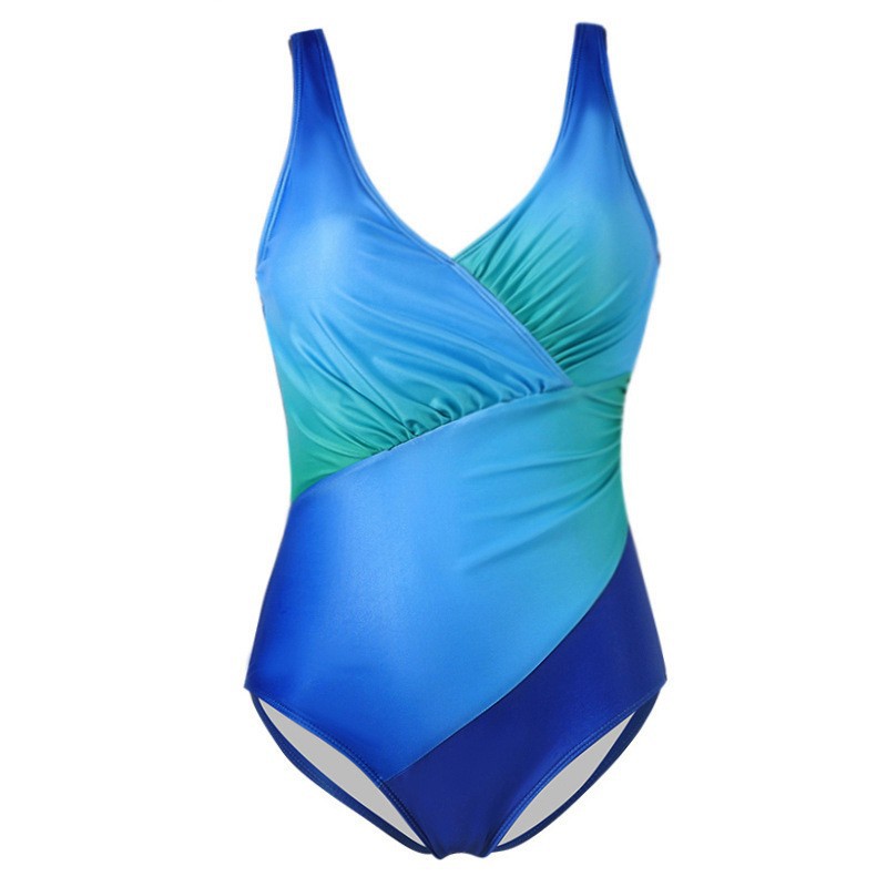 One Piece Swimsuit Bikini Covering Belly Thin