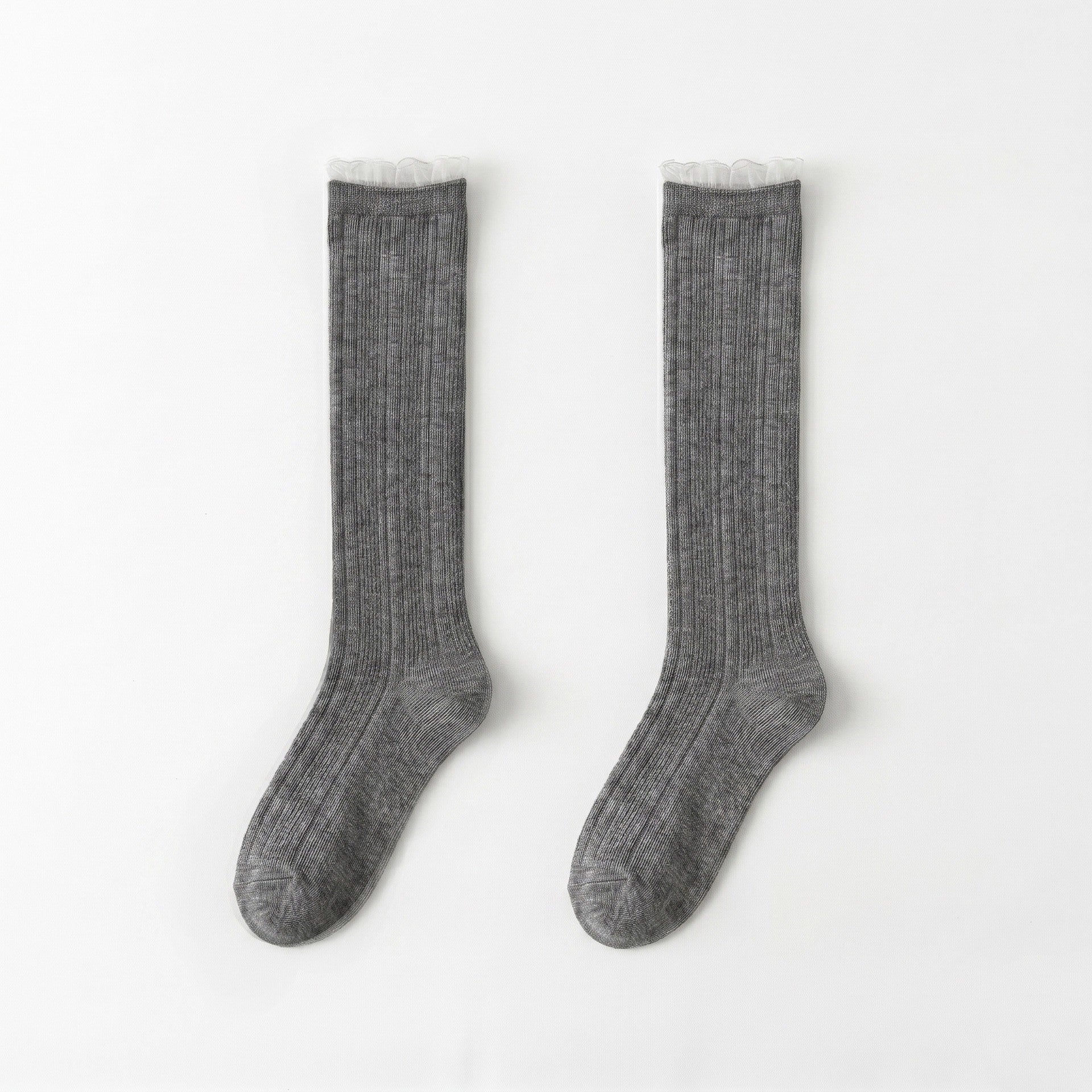 Ballet Style Calf Socks For Children In Spring And Summer, Thin, Breathable, Boneless Stacking Socks