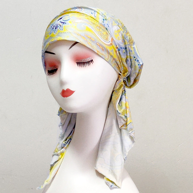 New Style Hijab Pirate Fashion Thin Hat For Women