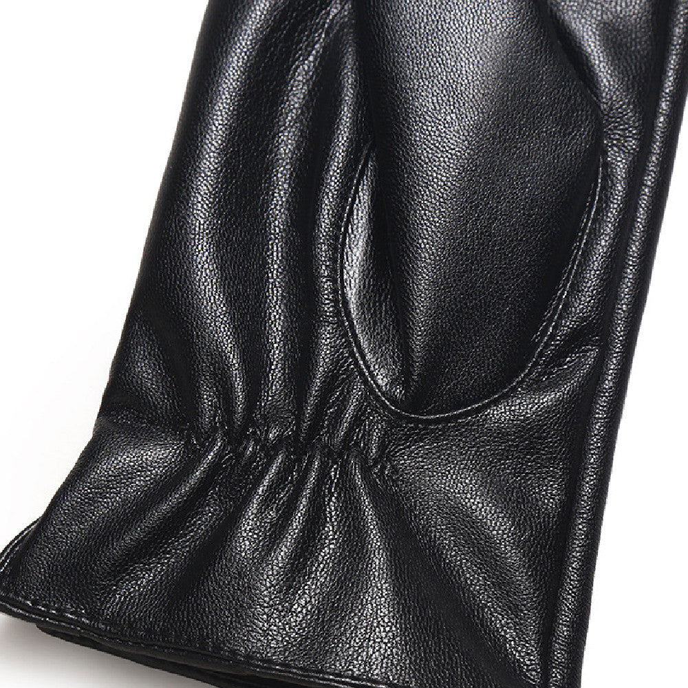 Women's Autumn And Winter Fleece-lined Warm Gloves