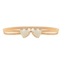 Simple Decorative Waist Chain Versatile Love Buckle