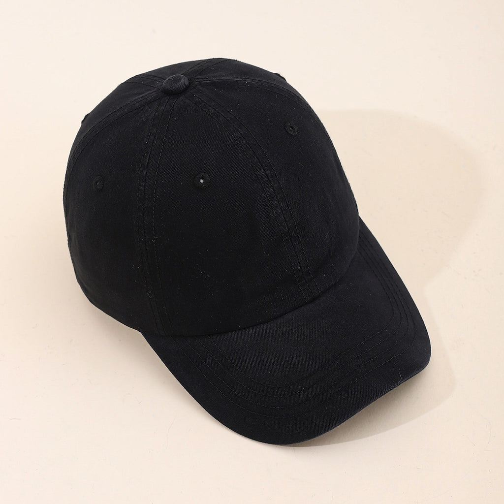 Women's Solid Color Light Board Sunshade Fashionable Trend Baseball Cap Suitable For Daily Commuting, Outdoor Outings, Picnics And Photo-taking.