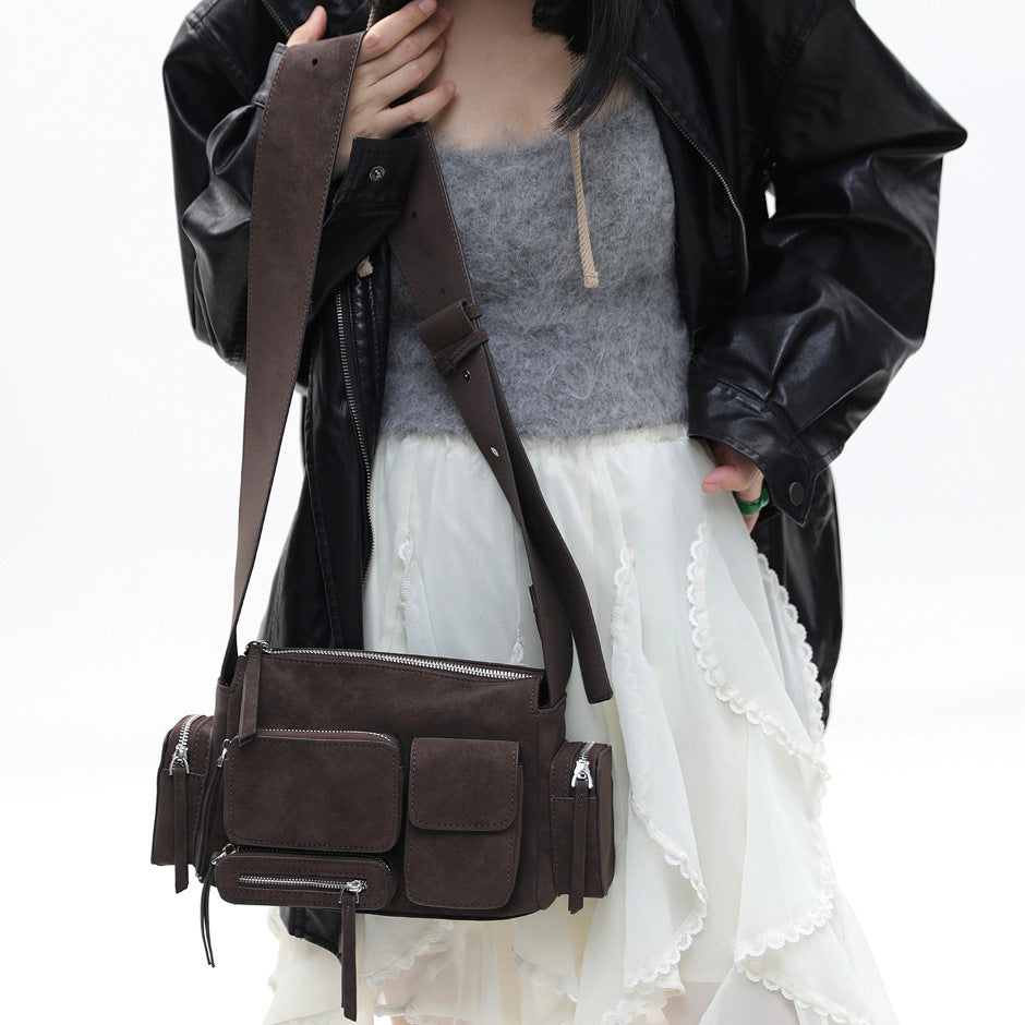 Women's Multi-Pocket Shoulder Crossbody Bag