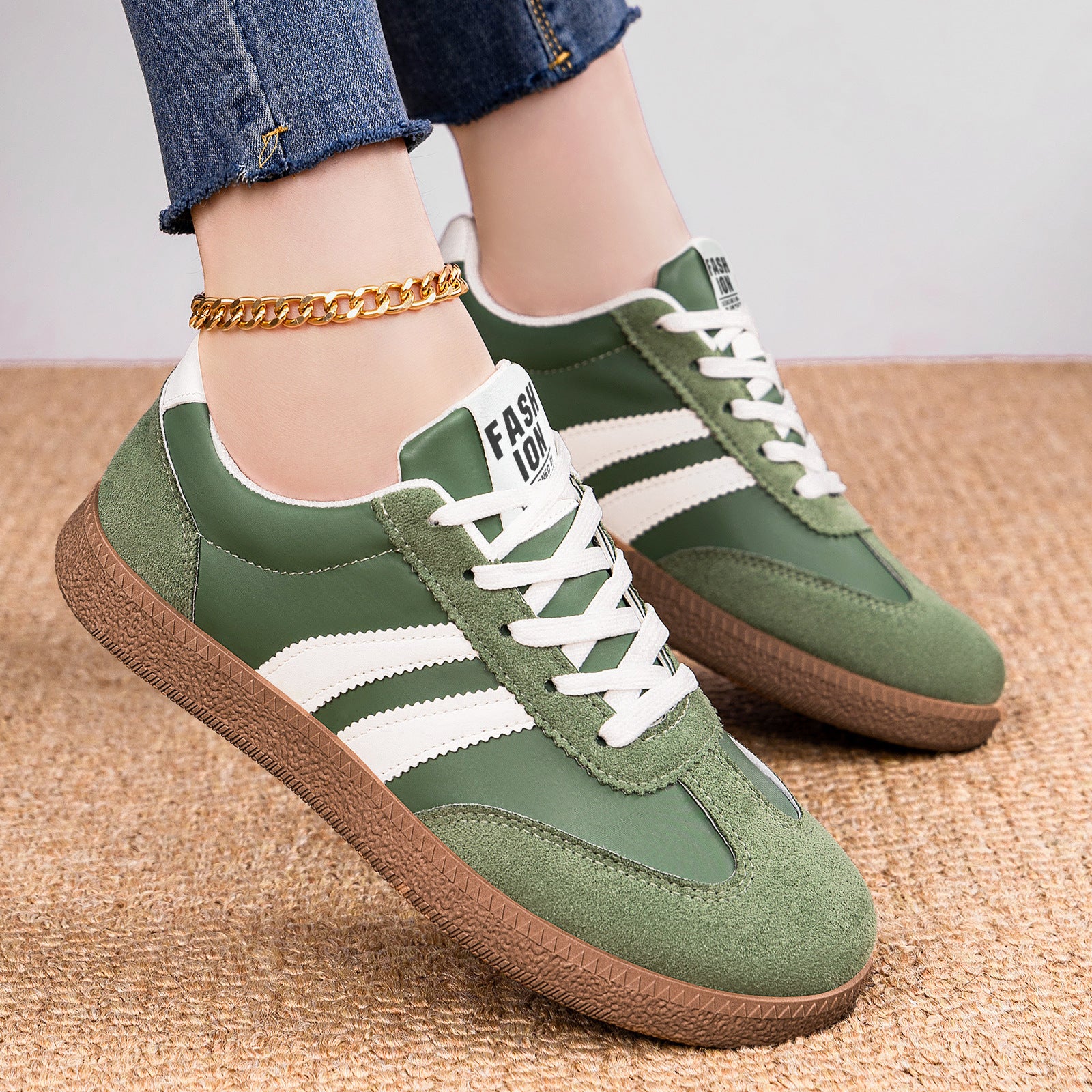 Women's Spring Cross-border Export Soft-soled Shoes
