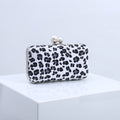 Classic Cross-Border EuropeanAmerican Leopard-Print Fashionable Shoulder Clutch Bag