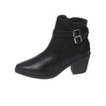 Autumn New Leather Belt Buckle Ankle Boots