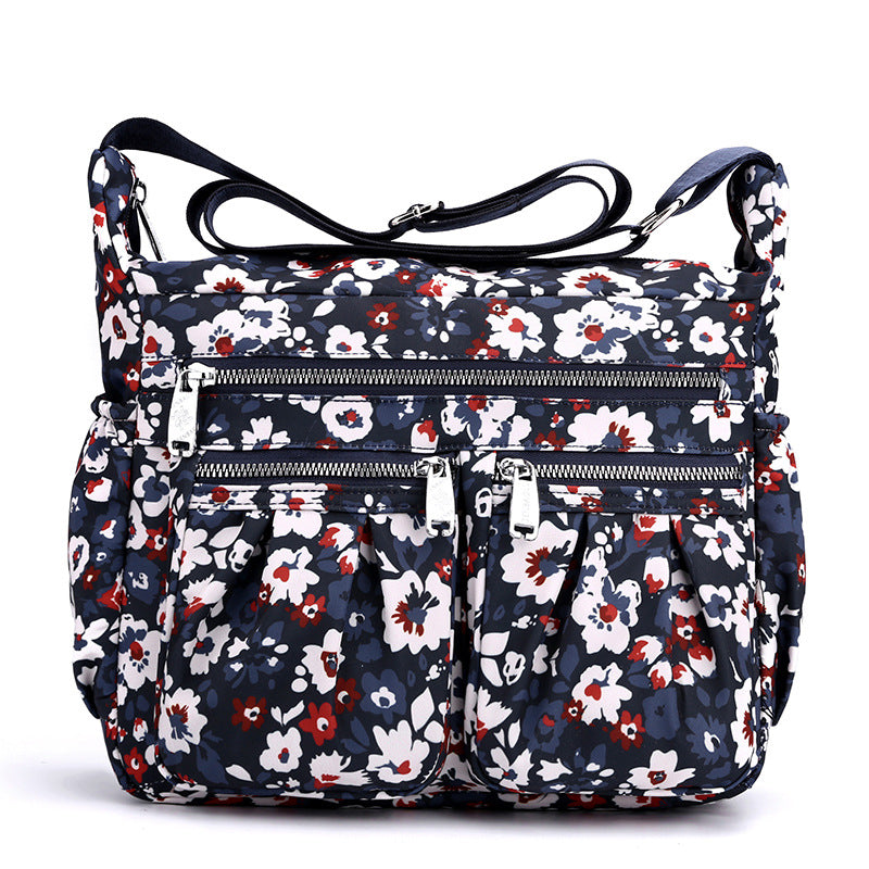 Large-capacity Multi-layer Shoulder Bag Nylon Crossbody Bag