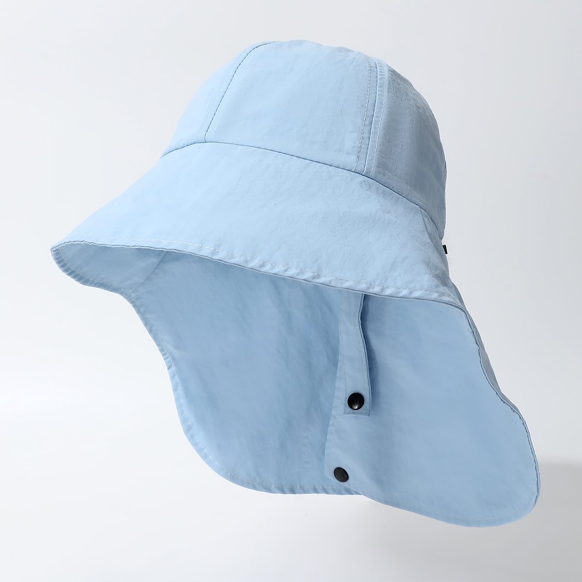 Solid-color Wide-brimmed Sunshade Quick-drying Shawl, Shoulder Protector, Simple And Versatile Sun Hat Suitable For Outdoor Work, Attendance, Travel