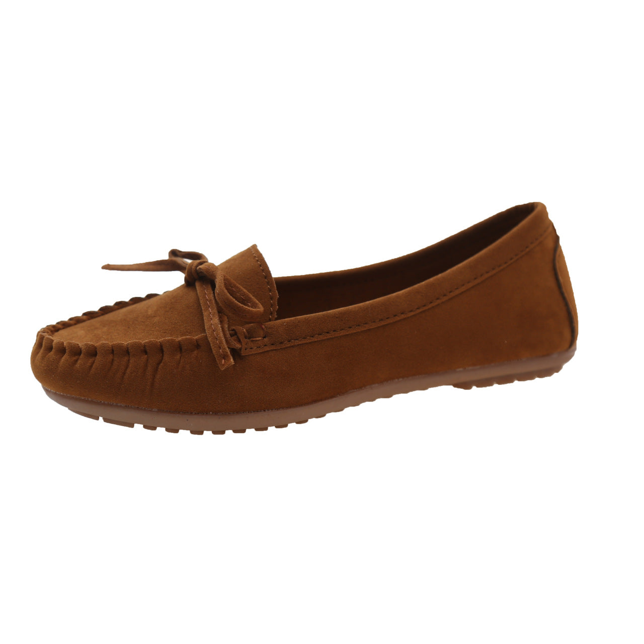 Slip-on Casual Round-toe Flat Shallow-shoe