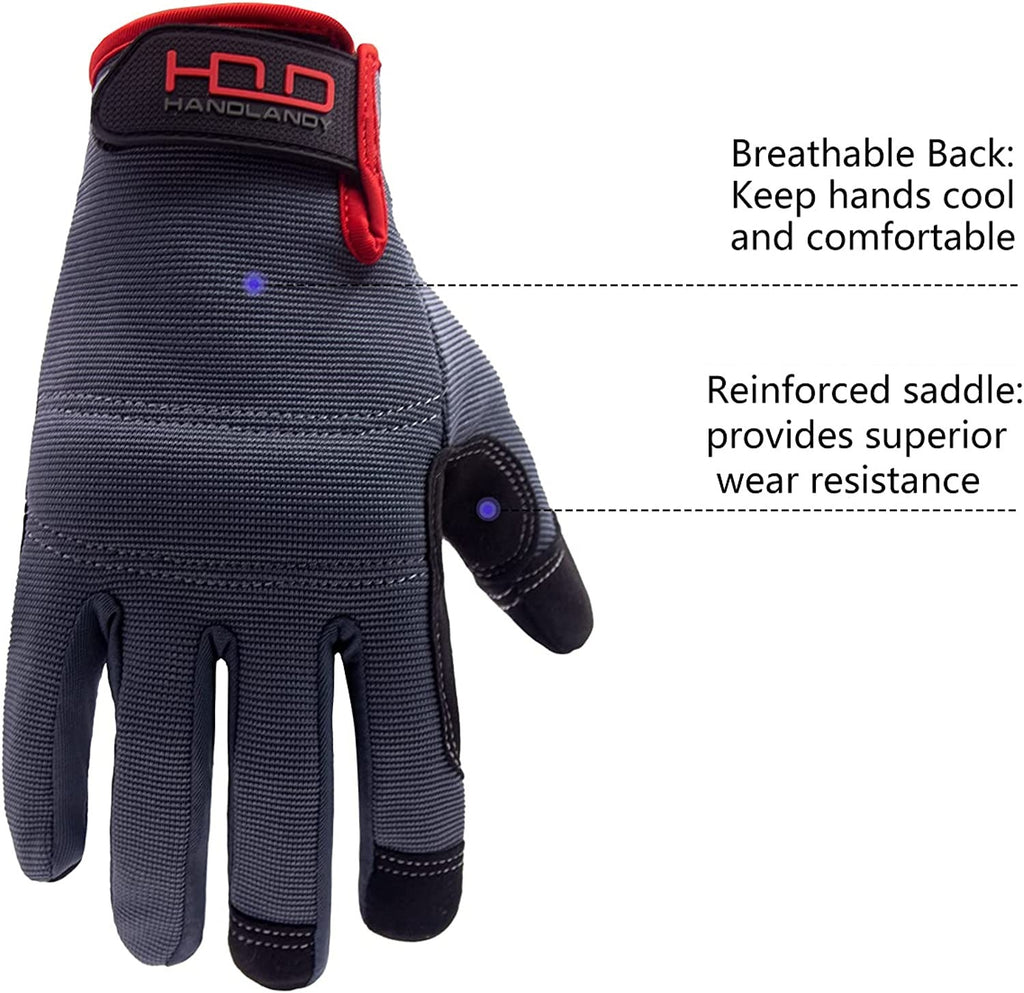 Breathable Comfortable Anti-collision Wear-resistant Work Machinery Gloves