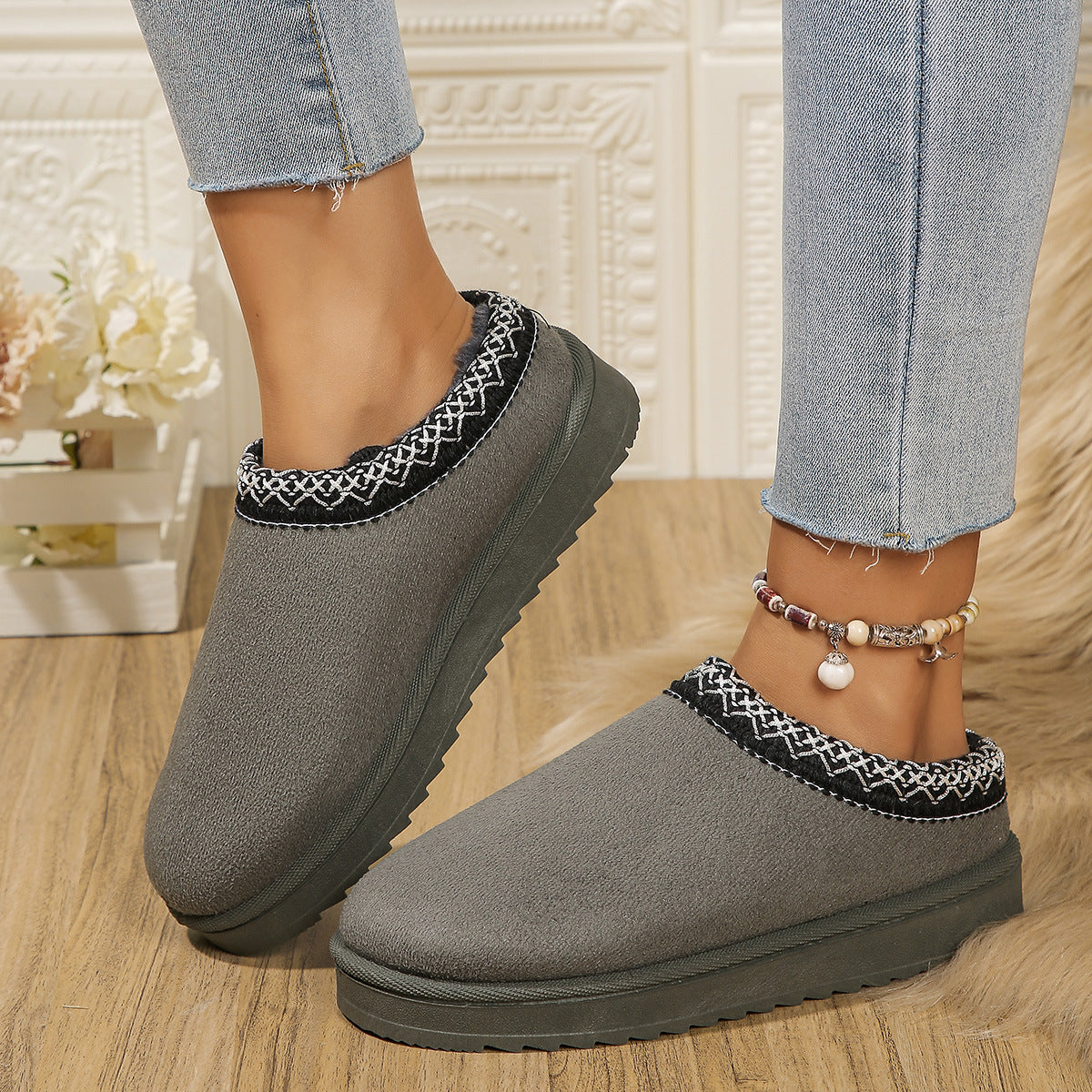Fallwinter Fringed Fashion Snow Boots
