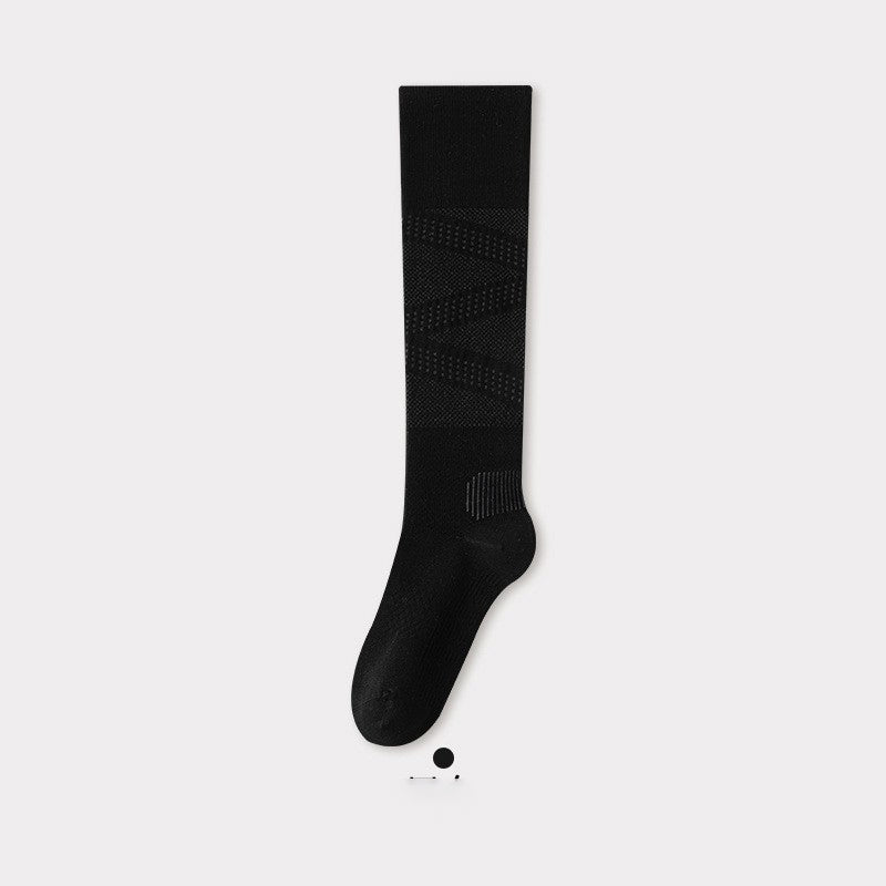 Pressure Calf Socks, Children's Indoor Fitness Running Sports Badminton Socks, Breathable Summer Thin Long Tube Yoga Socks
