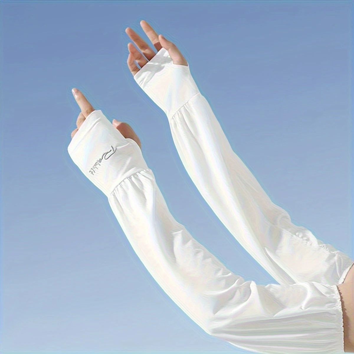 Viscose Fiber Oversleeve Sun Protection Thin Loose Gloves Sleeves