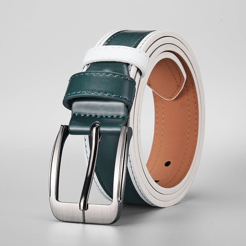 Fashionable Pin-Buckle Business-Grade Casual Belt